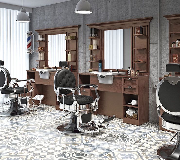 Salon abgeschlossen Barton