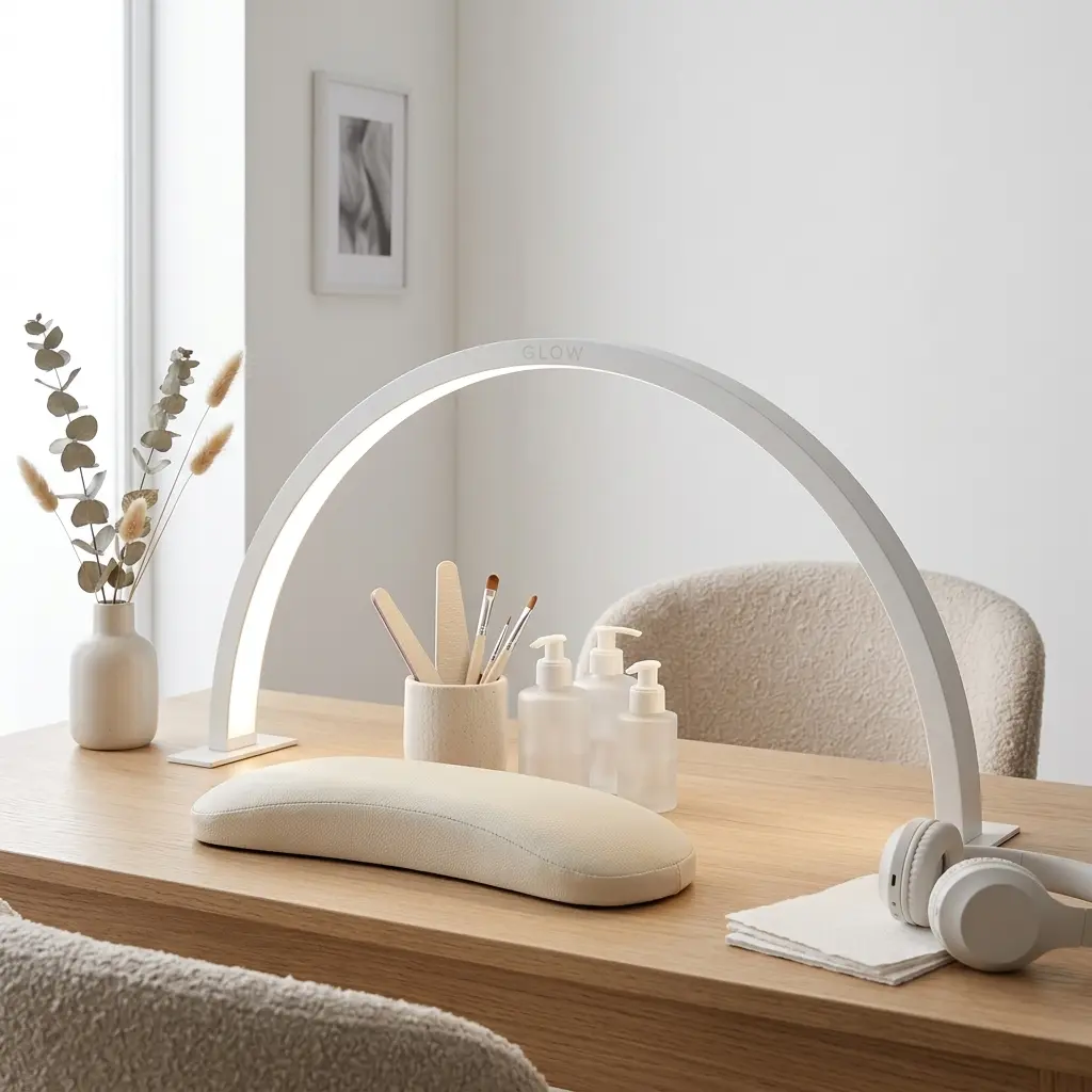 lampe table de manucure, prothésiste ongulaire