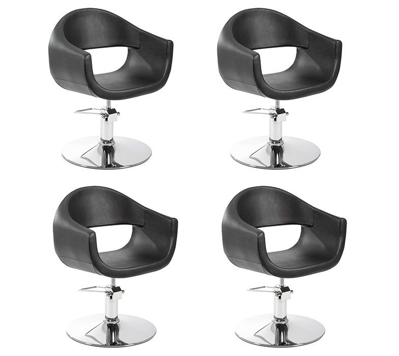 4 FAUTEUILS COIFFURE JHERI