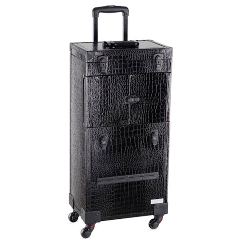 CROCO VALISE DE COIFFURE PROFESSIONNELLE