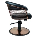 AMBRE ROSE GOLD Fauteuil Coiffure - profil - Malys Equipements