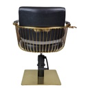 JADE Doré Fauteuil Coiffure - Base Carré Dos - Malys Equipements