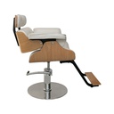 CLUB Fauteuil coiffure Blanc