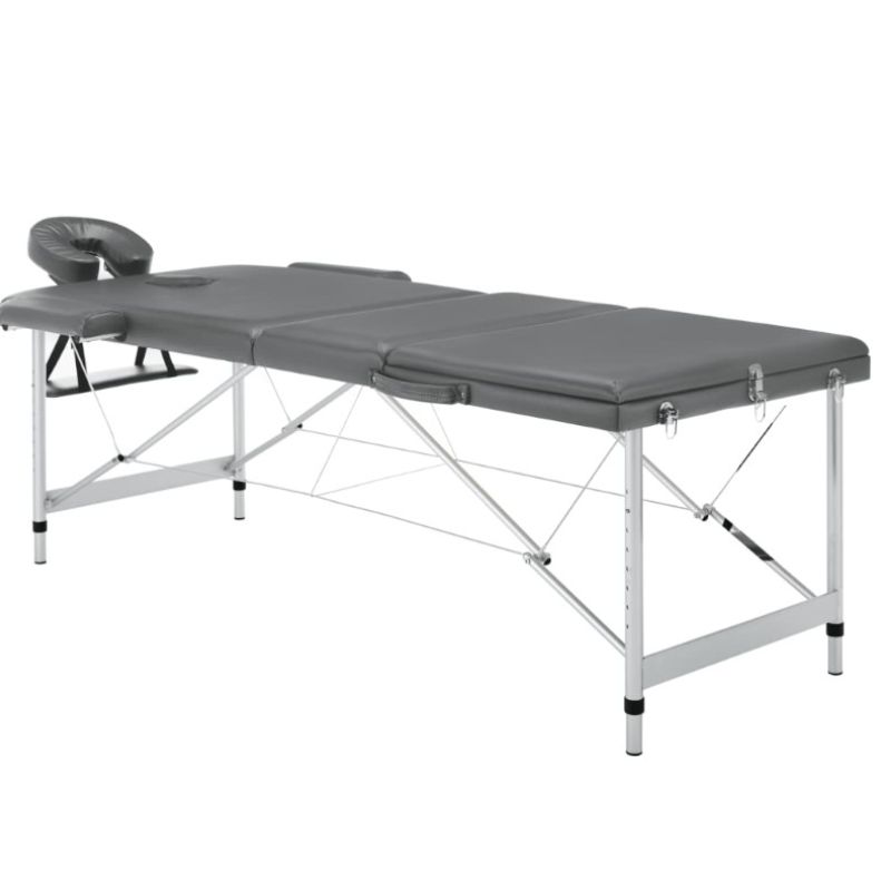 Table Pliante en Aluminium AVA - Noir