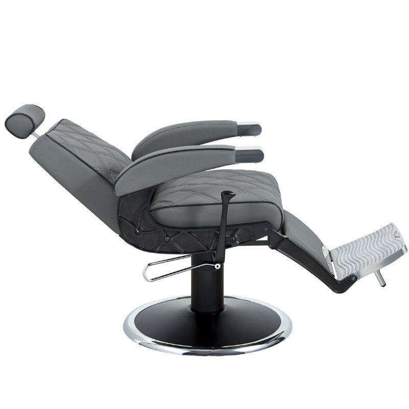 OSCAR GREY Fauteuil barbier allongé - Malys Equipements