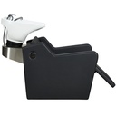 YANNIK B Bac Shampoing Relax - vasque blanche profil allongé - Malys Equipements