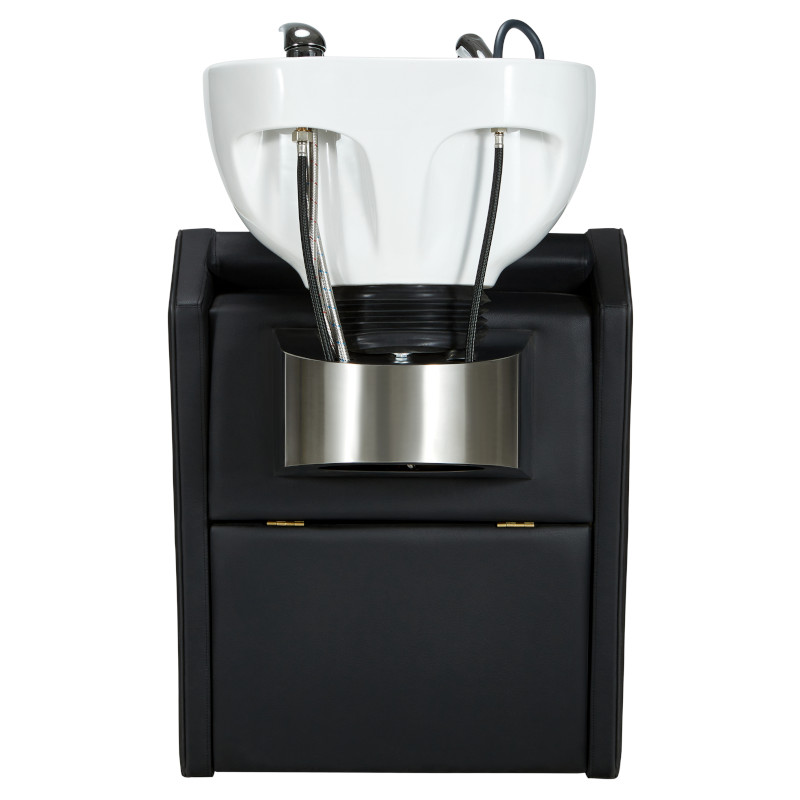 YANNIK B Bac Shampoing Relax - vasque blanche dos - Malys Equipements