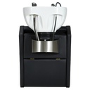 YANNIK B Bac Shampoing Relax - vasque blanche dos - Malys Equipements