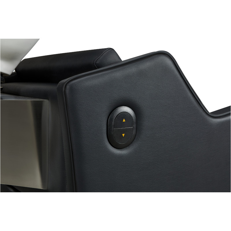 YANNIK B Bac Shampoing Relax - vasque blanche détail 1 - Malys Equipements