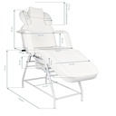 LYA Blanc Fauteuil de Soins Esthétiques