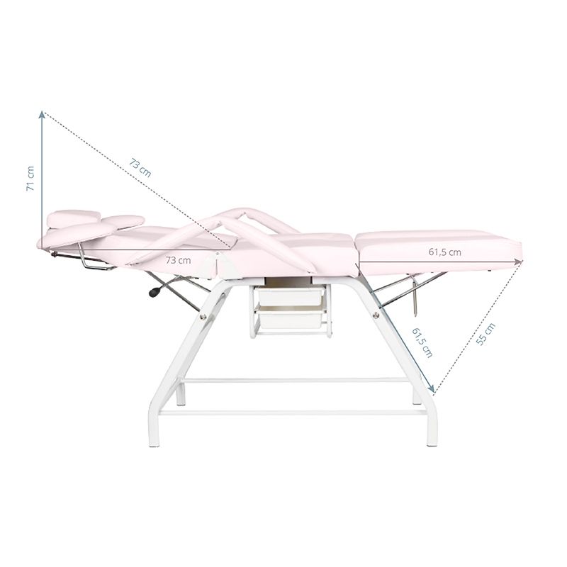 LYA Rose Fauteuil de Soins Esthétiques