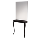 ROYAL I Coiffeuse murale avec miroir, avec couleur personnalisable de profil