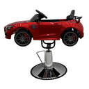 WAG Fauteuil de Coiffure Enfant Voiture Mercedes Rouge - Fauteuil de coupe de Profil - Malys Equipements