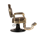 ARCHIE BRONZE Fauteuil Barbier - Vue de Profil - Malys Equipements