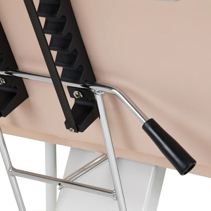 OTIS Rose Fauteuil de Soins Esthétiques - Réglable Manuellement - Dossier réglable - Repose-pieds ajustable - Mobilier Esthétique - Mobilier Médical