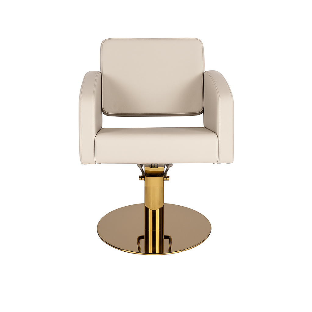 EDEN_GOLD_BE_Fauteuil_coiffure_vue_face_Malys_Equipements