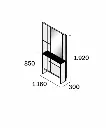 coiffeuse TORI dimensions.webp