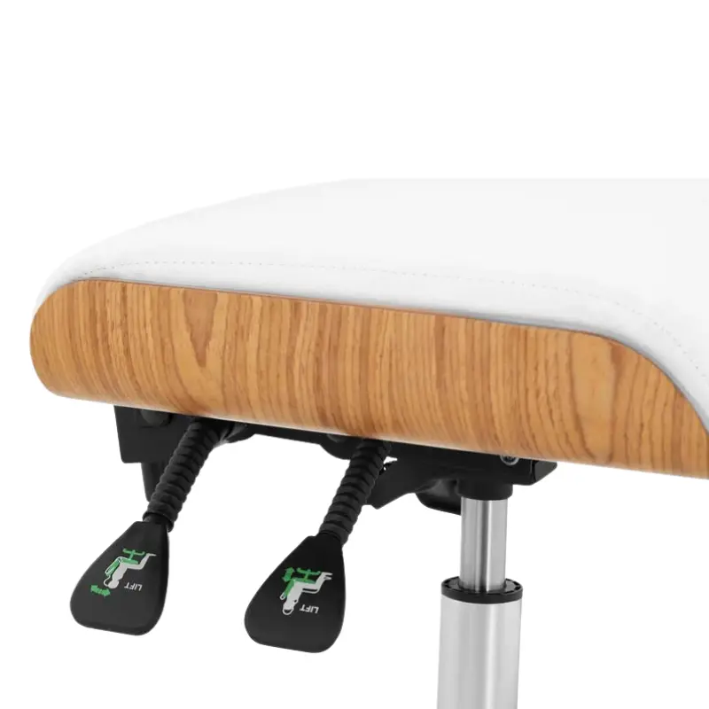 Malys Equipements - Tabouret ZOI Natural White Réglable.webp