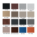 GLOBE Fauteuil Coiffure - nuancier 3 - Palette de Couleurs - Malys Equipements