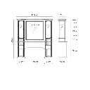 WILLIAM 2B - Coiffeuse Meuble Barbier.webp