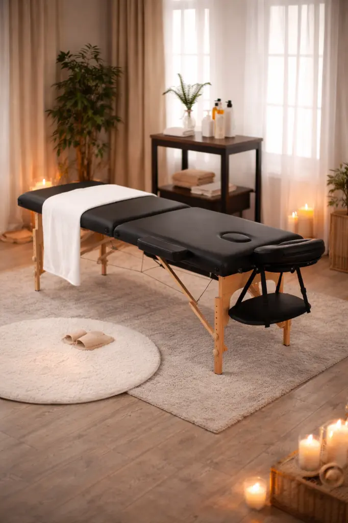 Table Pliante en Bois ARIA Malys Equipements.webp