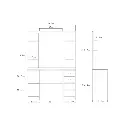 OKE 1 98 Coiffeuse Barbier - Bois noir.webp