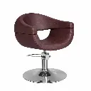 BERTIE Fauteuil coiffure Prune Marron 05.webp
