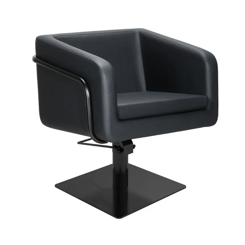 EGAN B Fauteuil coiffure Base Carrée Noire.webp