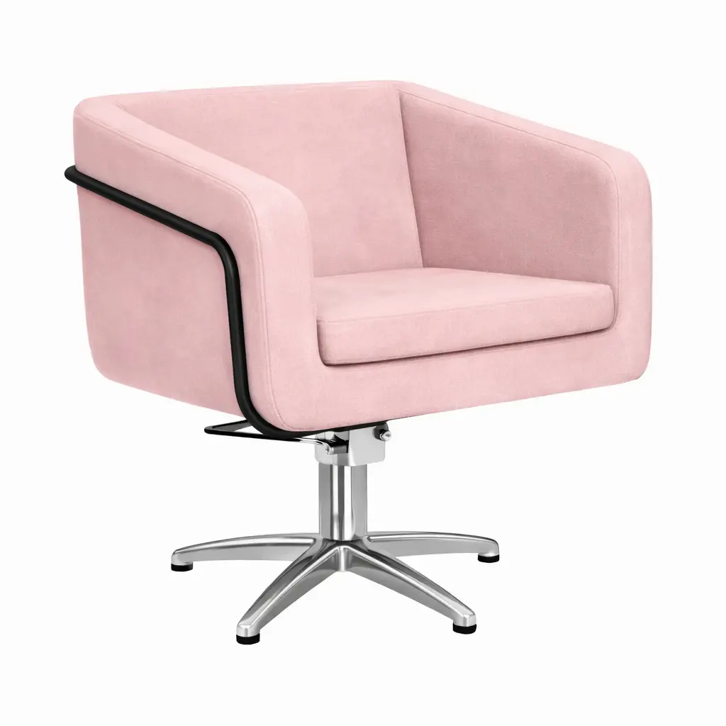 EGAN B Fauteuil coiffure Rose Pale 15.webp