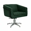 EGAN B Fauteuil coiffure Vert Sapin 10.webp