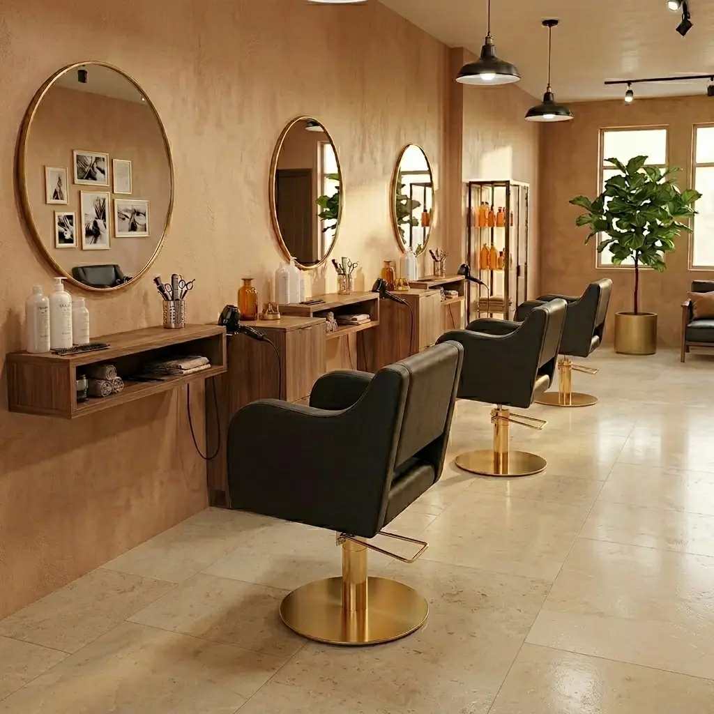 ROMA DELUXE GOLD Fauteuil Coiffure - Modifié.webp