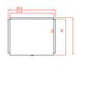 Guéridon_avec_double_tiroir_EASY+_schéma_haut_Malys_Equipements