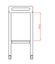 Guéridon_BASIC_schéma_coté_Malys_Equipements