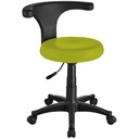 Tabouret_de_Podologie_ERGO_vert_Malys_Equipements