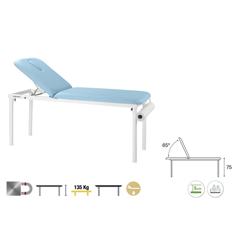 C4520 Table fixe 2 plans Ecopostural