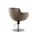 BIG APPLE Fauteuil Coiffure - base ronde - dos - Malys Equipements