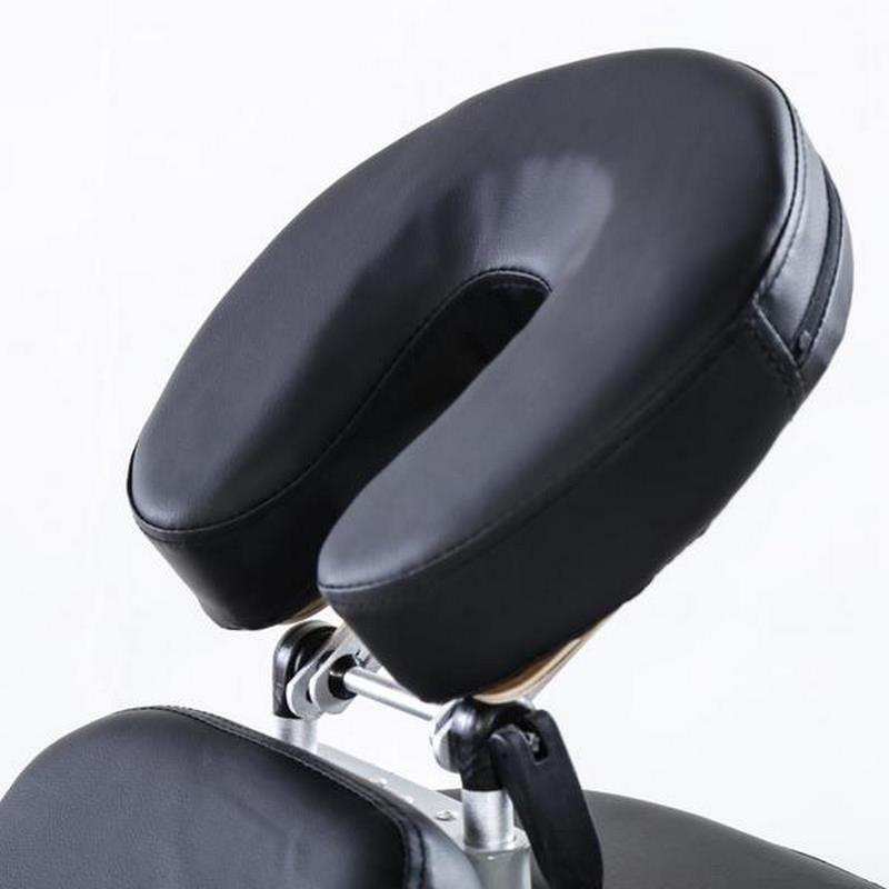 Chaise de massage alu CEPAKA - détail tête - Malys Equipements
