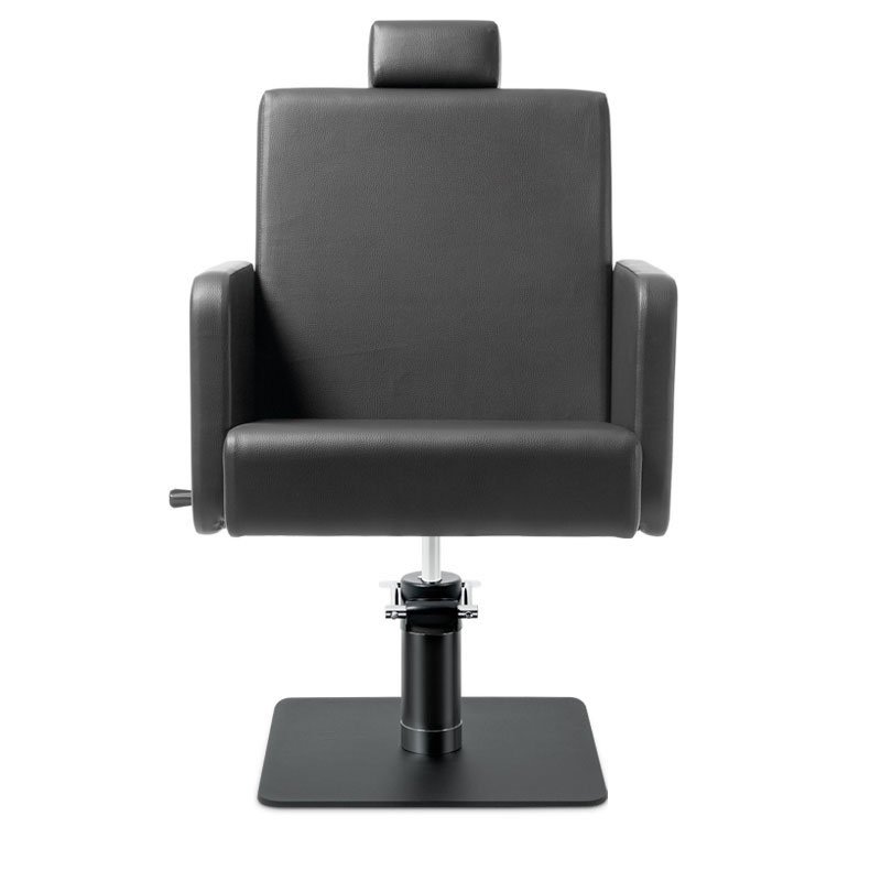 ATILA Fauteuil coiffure - base carrée noire