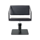 SENET Fauteuil coiffure - base carrée noire