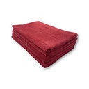 Asciugamano per carnagione assoluta rosso x6