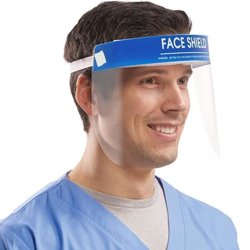 Face Shield reusable protective visor - unit