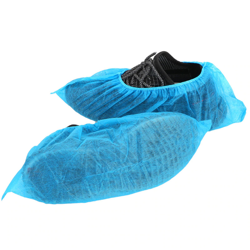 Disposable Non-Woven Overshoes - Pack of 100