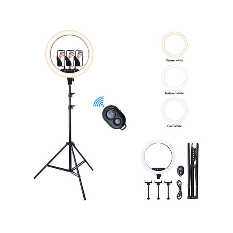 Selfie-ringlamp met statief RING LED