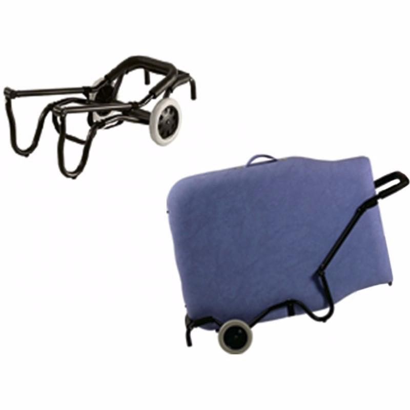Carrello di trasporto per lettino da massaggio pieghevole Ecoposturale A4473