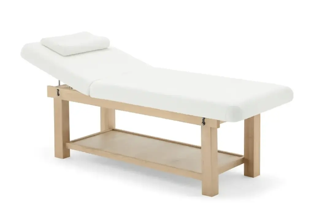 SAVANE Table de massage en bois massif