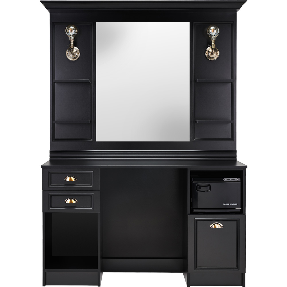 BARBER LEXUS Black Dressing Table Barber Furniture