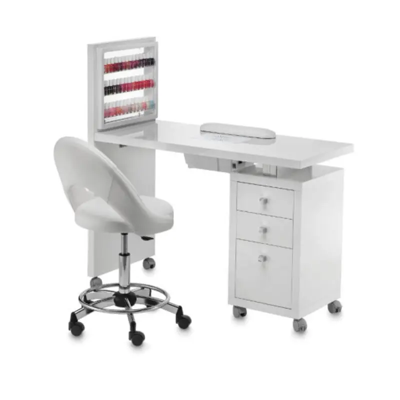 SQUARE DISPLAY Tavolo manicure con aspiratore
