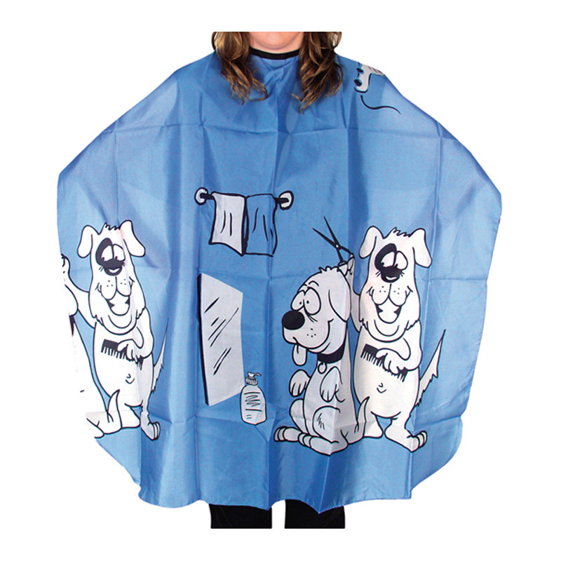 PERROS AZUL Capa de corte para niños