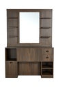 OKE 1B Barberdresser - Dark Wood