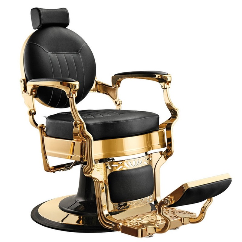 Silla de barbero TYLER ORO